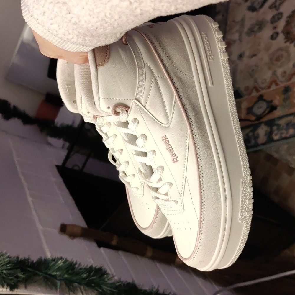 Reebok high top sneakers